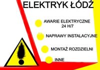 ELEKTRYK ŁÓDŹ I OKOLICE / AWARIE 24H / NAPRAWY... OGłOSZENIA Bazarok.pl