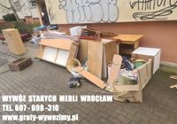 Odbiór,wywóz,utylizacja starych mebli Wrocław... OGłOSZENIA Bazarok.pl