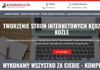 Tworzenie, projektowanie stron internetowych Kędzierzyn - Koźle... OGłOSZENIA Bazarok.pl