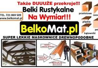 Maskownice Na Wymiar drewnopodobne belki styropianowe BelkoMat imitacja... OGłOSZENIA Bazarok.pl