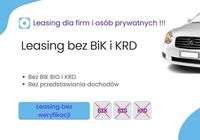 Leasing bez BIK i KRD - bez dochodów -... OGłOSZENIA Bazarok.pl