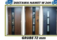 Drzwi zewnętrzne 80, 90 GRUBE 72 mm model AFRYKA... OGłOSZENIA Bazarok.pl